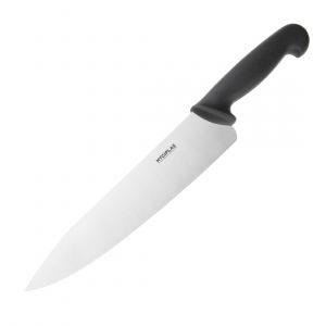 Hygiplas Couteau de cuisinier noir 255mm
