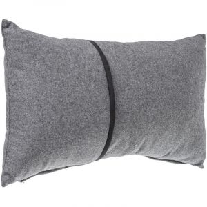 Image de Coussin "Flanelle" 30x50cm Gris Foncé