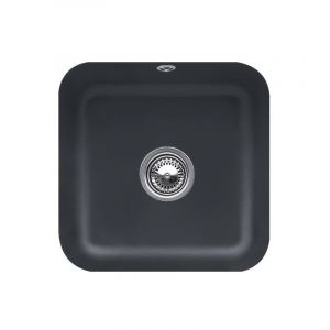 Villeroy & Boch Evier 1 bac Cisterna 50, graphite ceramicplus, avec vidage manuel