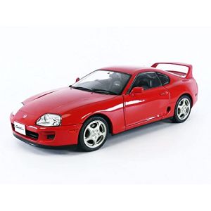 Image de Solido Miniature TOYOTA SUPRA MK4 (A80) TARGA 1993 ROUGE- Miniature