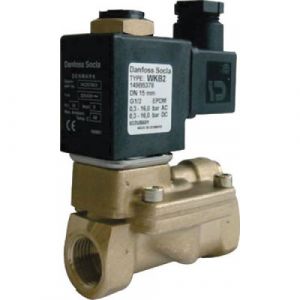 Socla Electrovanne normalement ferm&eacute;e WKB2, commande indirecte femelle / femelle &Oslash; 26/34