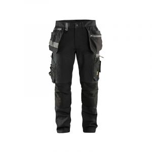 Blaklader Pantalon de travail artisan + stretch noir T42 - 159918609900C48