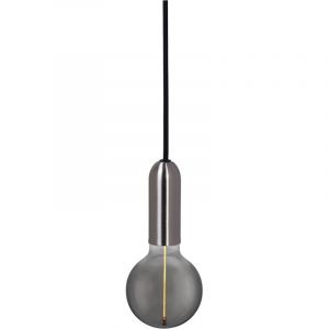 Osram Suspension Vintage 1906 round E27, chrome, max. 25 w (led 15 w), culot E27, rosace ronde, suspension d'int&eacute;rieur, &agrave; combiner avec les lampes 1906