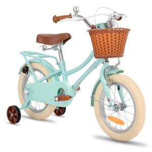 STITCH MANCHI V&eacute;lo pour Enfants de 12 Pouces avec Panier et stabilisateur, v&eacute;lo pour Filles de 2 &agrave; 4 Ans, Vert&hellip;