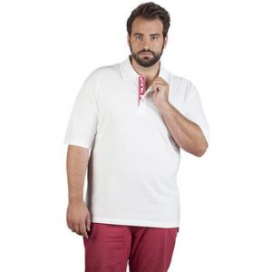 Image de Promodoro Polo Polo supérieur Fan Pologne grandes tailles Hommes Blanc - Taille EU 3XL,EU 4XL,EU 5XL