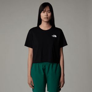 The North Face T-shirt Court Simple Dome Pour Femme Tnf Black Taille M