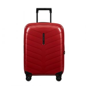 Samsonite Attrix - Spinner S, Bagage à Main Extensible, 55 cm, 38/44 L, Rouge (Rouge)