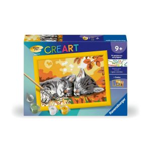Ravensburger CreArt Kids 13x18cm : Deux chatons couches