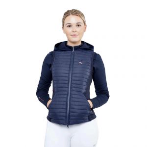 Doudoune sans manche technique hybride femme Premier Equine Lamera