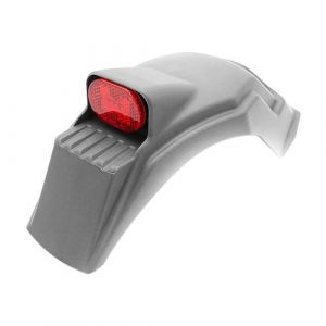 Minimotors Garde-Boue Arri&egrave;re pour Trottinette Dualtron Togo avec LED Int&eacute;gr&eacute;e Gris
