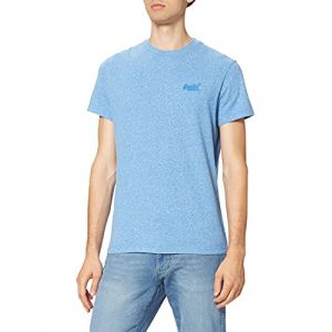 Image de Superdry T-shirt &agrave; Manches Courtes Vintage Logo Embroidered 3XL Fresh Blue Grit