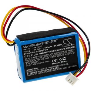 Vhbw Batterie compatible avec Hobot 168, 188, 198, 268, 288 aspirateur, robot électroménager