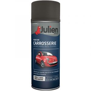 Julien Peinture a&eacute;rosol pour Carrosserie - Brillant Gris Thorium M&eacute;tal - 400 ml Gris Thorium M&eacute;tal