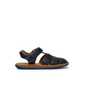 Camper Sandales cuir BICHO Bleu - Couleur Bleu - Taille 26
