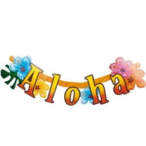 Image de Bannière articulée Aloha Hawaï