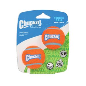 Chuckit Tennis Ball pour Chien 2 Pièces 5 cm Taille S