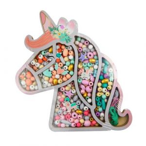 Sycomore Coffret Perles Bois Tete De Licorne