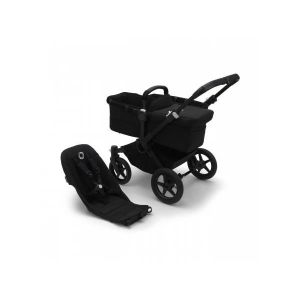 Bugaboo Poussette duo combinée 2en1 Donkey 5 Base Black/Black Midnight