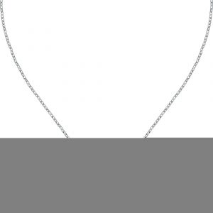Collier LA PETITE STORY pour femme en Acier serti de cristal - 0.009 g - taille : 55CM - LPS10ASD08