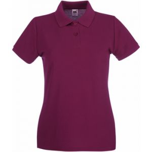 Polo à manches courtes Fruit Of The Loom pour femme (2XL) (Bordeaux) - UTBC1377