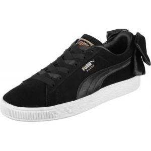 Image de Puma Suede Bow Wn's, Sneakers Basses Femme, Noir Black Black, 40 EU