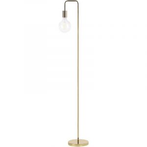 Image de Beliani Lampadaire design doré 140 cm SAVENA