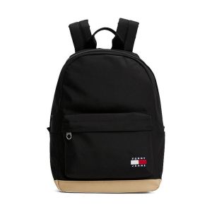 Tommy Hilfiger Tommy Jeans TJM ESS Daily Dome Backpack AM0AM13356, Sac à Dos Homme, Black (Black), OS