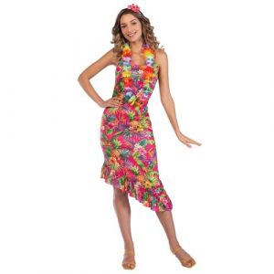 D&eacute;guisement robe hawa&iuml; rose femme - xl - rose - amscan 9908725
