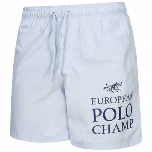EUROPEAN POLO CHAMP Hommes Short de bain EPCSWIM-BLEU CLAIR