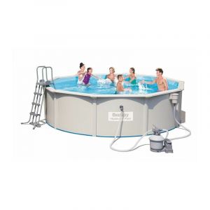 Bestway Piscine en acier Hydrium 4,60 x 1,20 m