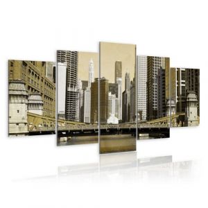 Artgeist Tableau - New York - Vintage 100x50