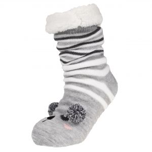 Isotoner Chaussettes Femme pompons Ours