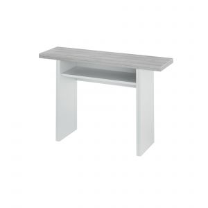 Image de Alter Table extensible avec ouverture livre, gris, 120 x 77 x 35 cm