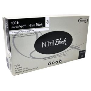 Image de MaiMed Lot de 100 gants jetables en nitrile Taille L