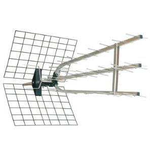 Metronic 415042 - Antenne UHF trinappe amplifiée