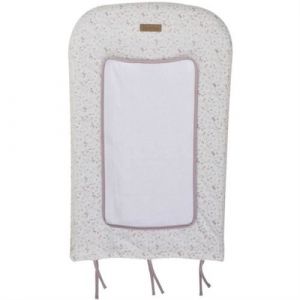 Domiva Matelas a langer Housse avec 1 éponge imperméable LILAS