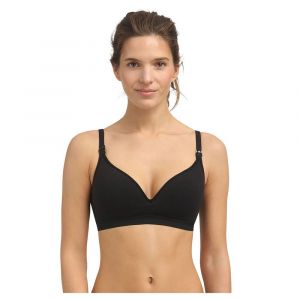 Image de DIM Soutien-gorge maternit&eacute; et allaitement sans armatures noir - Couleur Noir - Taille 100C