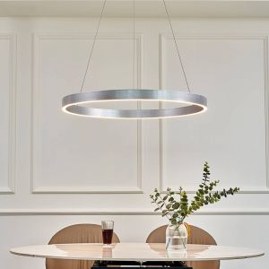 Arcchio - led Suspension 'Answin' en aluminium pour salon & salle à manger