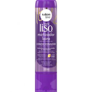 Salon line Meu Liso Matizador Loiro Condicionador 300ml