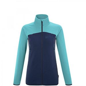 Image de Millet Polaire k lightgrid pull over femme bleu