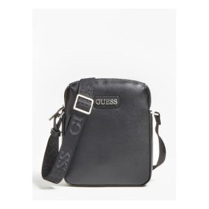 Guess Sacoche DAN PU MINI DOCUMENT CASE Noir - Taille Unique