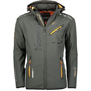 Geographical Norway Veste Softshell Grise Homme Royaute