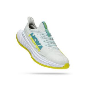 Hoka Carbon X 3 Chaussures de Route pour Femmes en Billowing Sail/Evening Primrose, taille 42