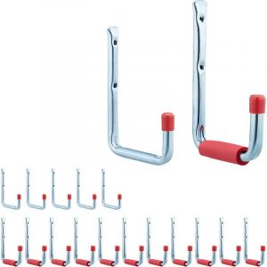 Relaxdays Lot de 18 porte-outils en 2 tailles - 10043519-0