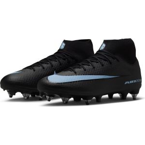 Nike Air Zoom Mercurial Superfly 10 Academy Sg-pro Anti-clog Shadow - Noir/bleu - Terrain Très Gras (Sg), pointure 42½ - ['Noir'] - Taille 42½