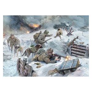 Zvezda Chasseurs de chars russes et chiens - Echelle 1:35