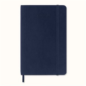 Moleskine Weekly Planner 2023-2024, 18 Mois Agenda, Academic Diary, Agenda avec Couverture Souple, Format de Poche 9 X 14 Cm, Couleur Bleu Saphir