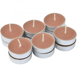 Homea Lot de 12 Bougies Chauffe-Plat Essentiel II 3,5cm Opium