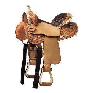 Denver Electronics Selle de western baril pour cheval