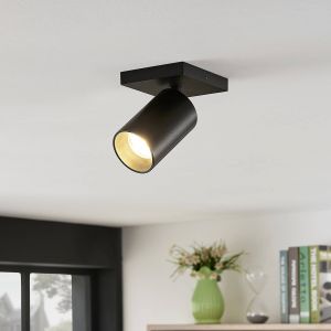 Arcchio Brinja spot, angulaire, noir-doré 1 lampes